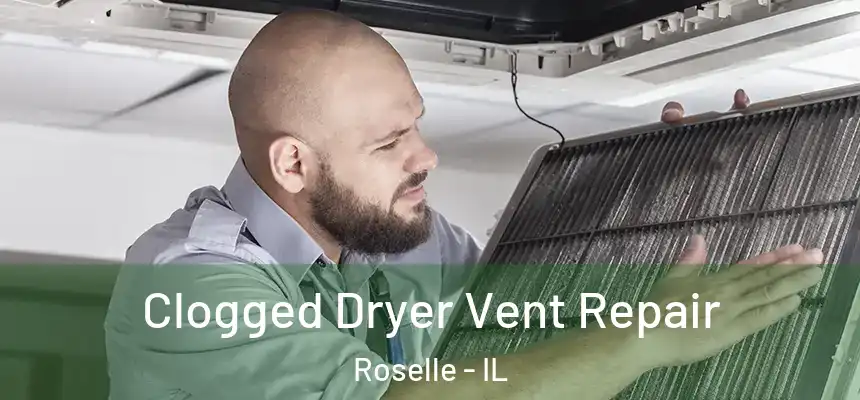 Clogged Dryer Vent Repair Roselle - IL
