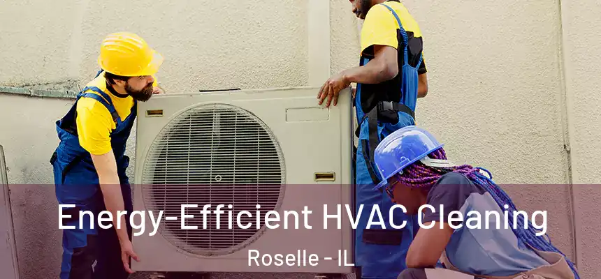 Energy-Efficient HVAC Cleaning Roselle - IL