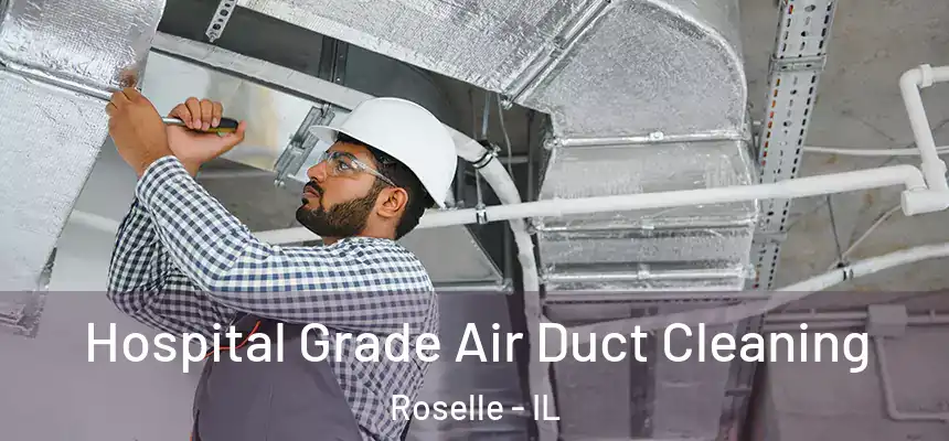 Hospital Grade Air Duct Cleaning Roselle - IL